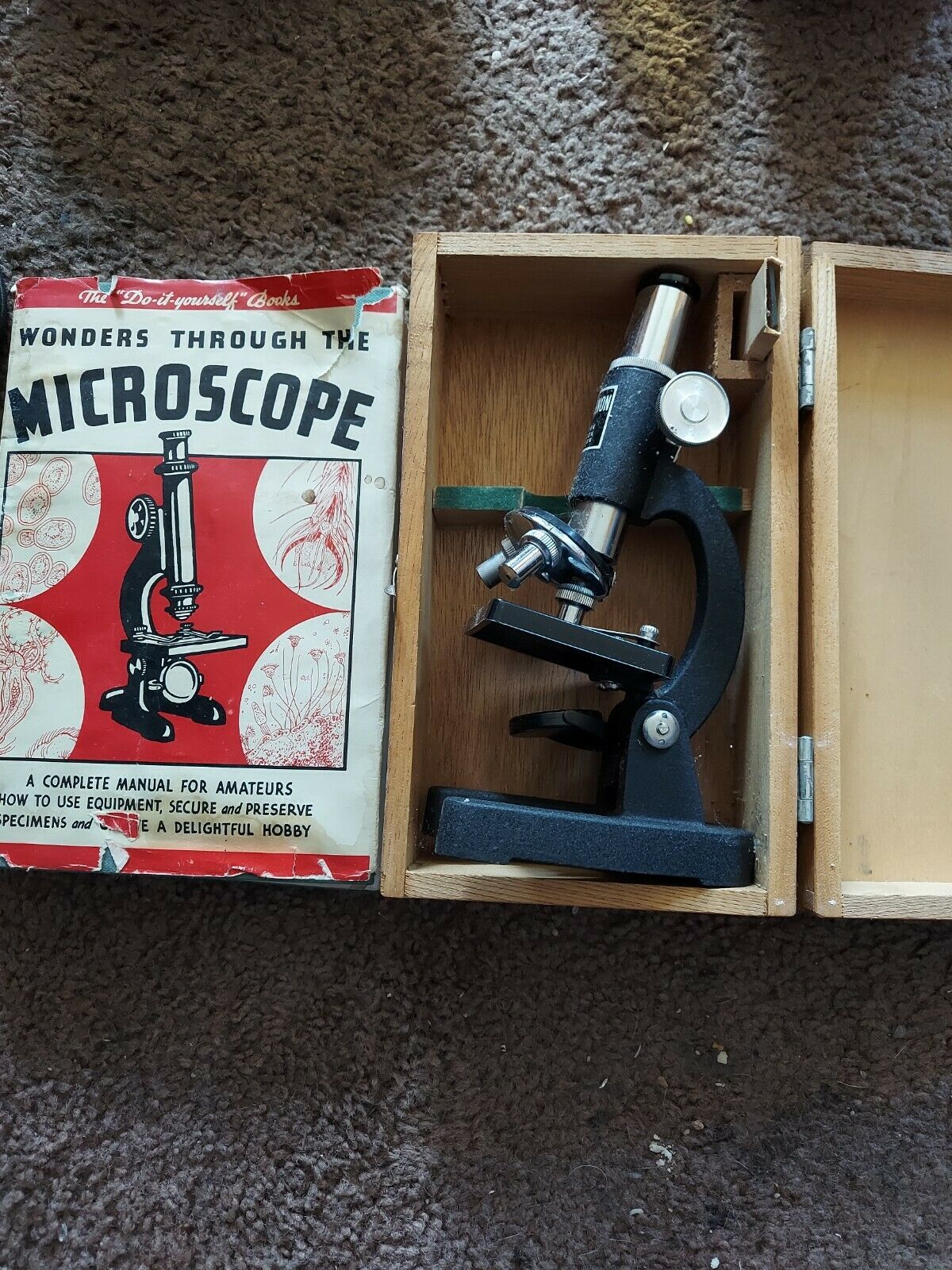 Magnon Microscope With Book
